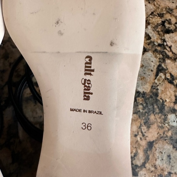 Cult Gaia Alba platform sandal black - Picture 10 of 10